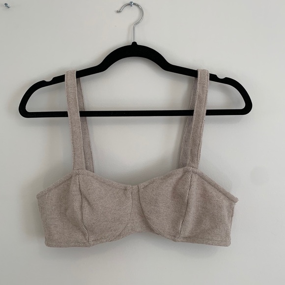 Zara knit cardigan/bralette set - Picture 4 of 6